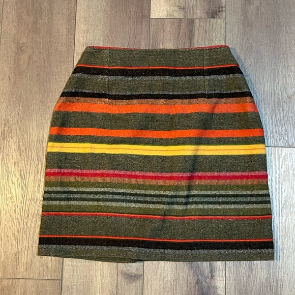 The Limited Multicolor Wool Blend Skirt - Picture 2 of 16